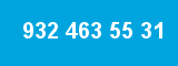 932 463 55 31 932 463 55 31